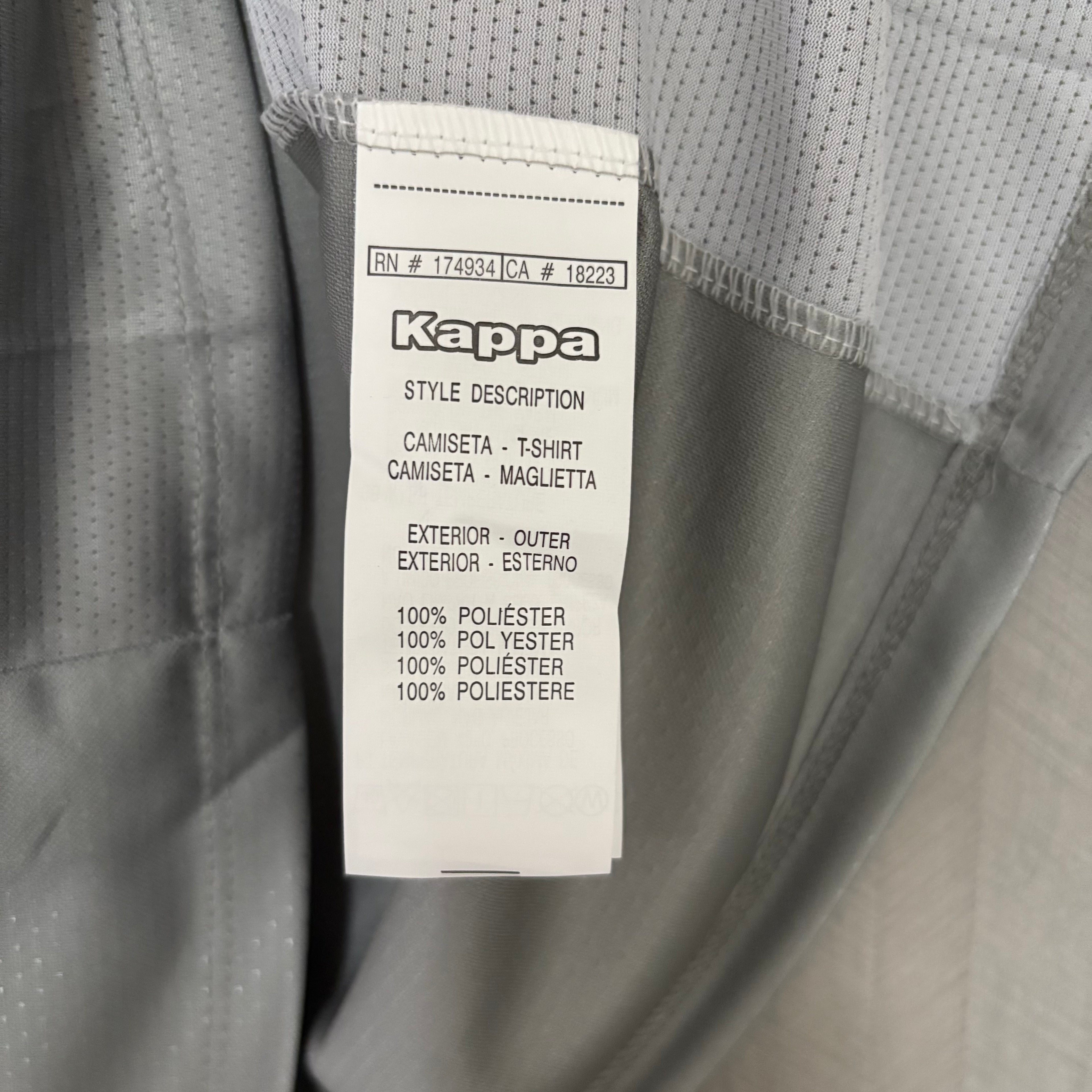 Camisa Vasco 25/26 - Cinza - Kappa - Torcedor