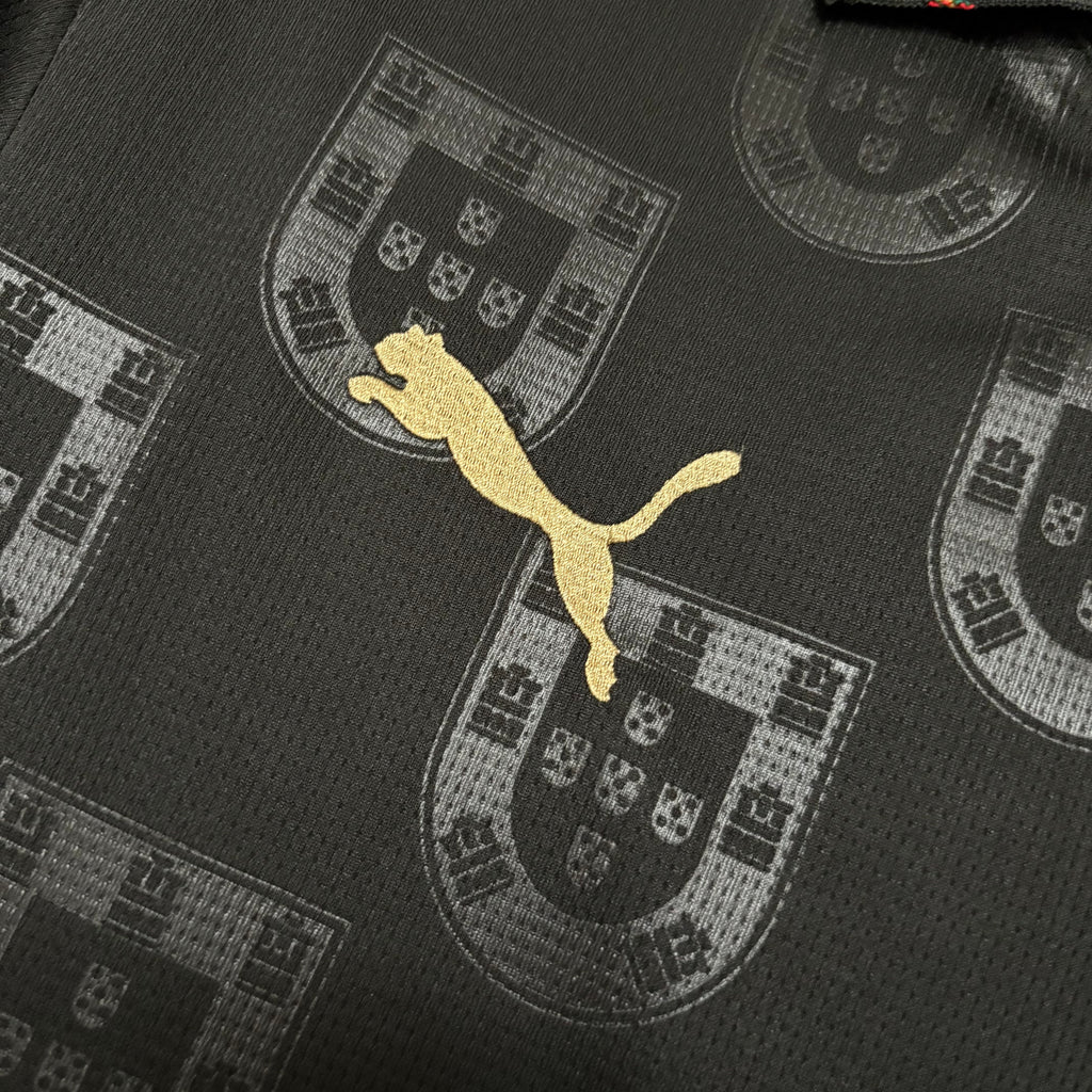Camisa Portugal - Ediçao Especial Pantera Negra -  2026 - Puma - Torcedor Masculina