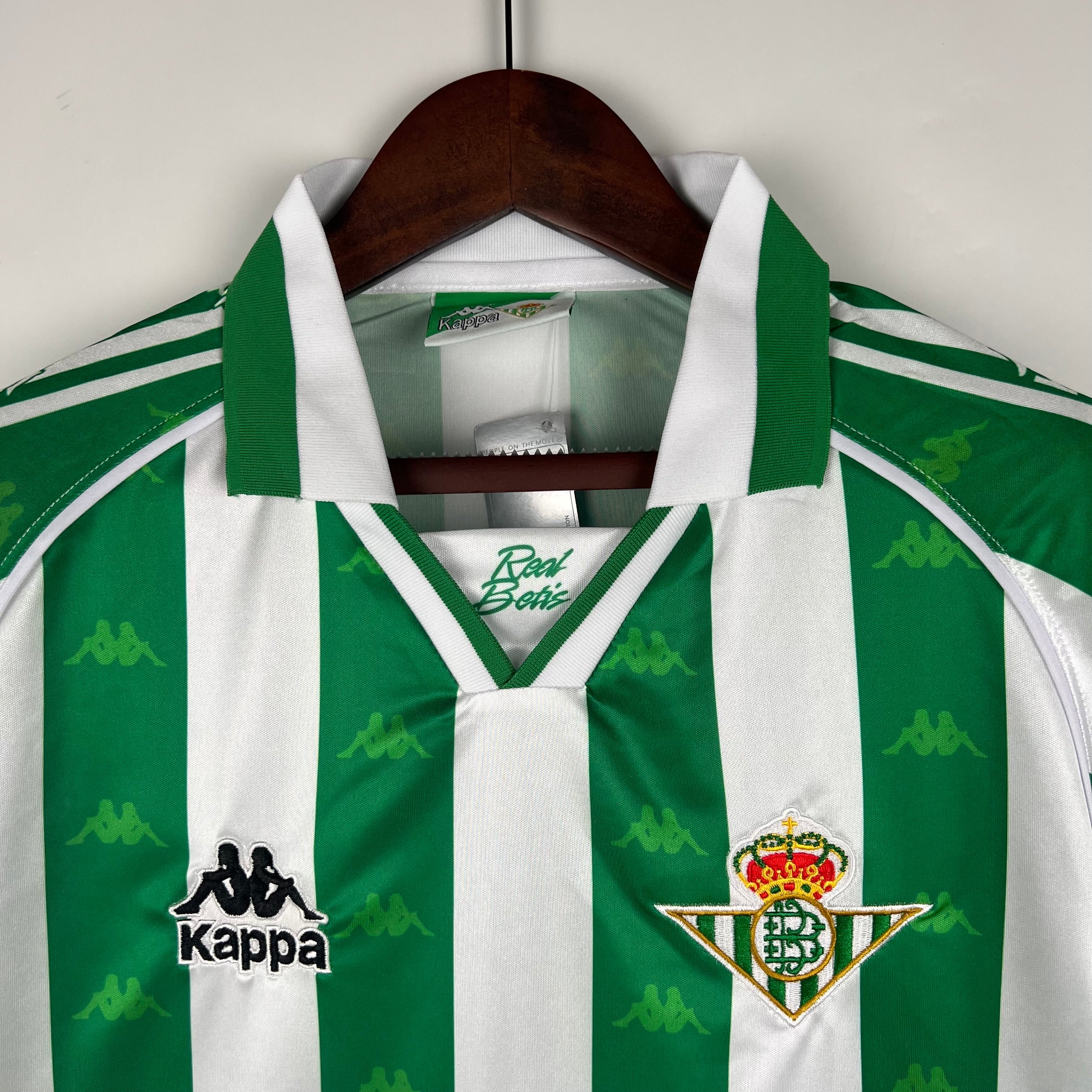 Camisa Real Betis Retrô Home 95/97 - Kappa - Torcedor - Masculina