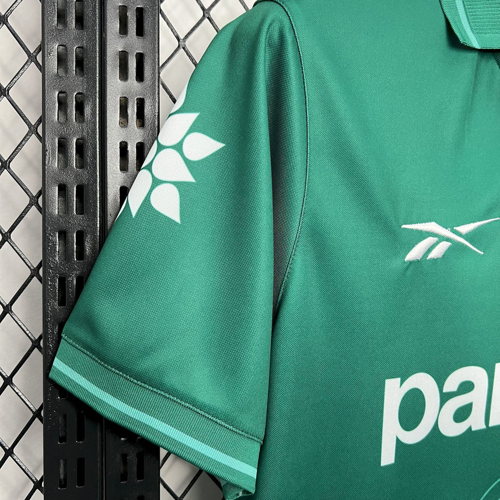 Camisa Palmeiras Retrô 1997 - Reebok - Verde e Branco