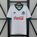 Camisa Palmeiras Retrô 1991 - Adidas - Coca Cola - Branca e Verde